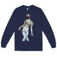 Navy silent hill nurse Long Sleeve Tee - tuanDangUi
