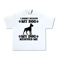 White rescue dog Urban Heavy Tee - Bettercallsaul