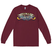 Burgundy nick lee airbrushing gift Long Sleeve Tee - tuanDangUi