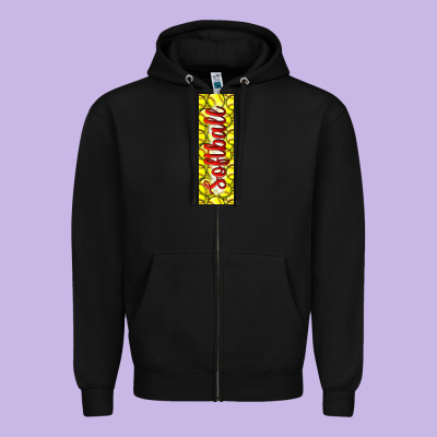 Softball And Baseball Pen Wraps Zipper Hoodie Designed By Bundleandbundleshop
