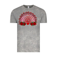 Cloud Rock valentines day rainbow with roses Vintage Tee - RanaPortraitStore