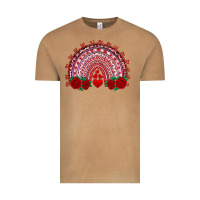 Vintage Camel valentines day rainbow with roses Vintage Tee - RanaPortraitStore