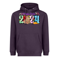 Plum Happy Easter 2024 Heavyweight Hoodie - CowhideDigitalArt