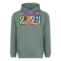 Sage Happy Easter 2024 Heavyweight Hoodie - CowhideDigitalArt