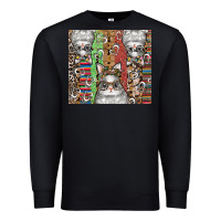 Black easter Premium Sweatshirt - CowhideDigitalArt