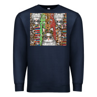 Navy easter Premium Sweatshirt - CowhideDigitalArt