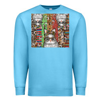 Ocean Blue easter Premium Sweatshirt - CowhideDigitalArt