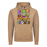 Vintage Coffee halloween with my gnomies Vintage Hoodie - texasbilliewilder