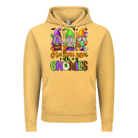 Halloween With My Gnomies Vintage Hoodie | Teevron