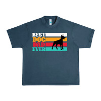 Midnight Navy Best Dog Dad Ever Urban Heavy Tee - Bettercallsaul