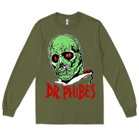 Army Green dr. phibes Long Sleeve Tee - tuanDangUi