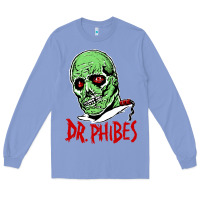 Colony Blue dr. phibes Long Sleeve Tee - tuanDangUi