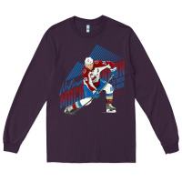 Plum nathan mackinnon Long Sleeve Tee - tuanDangUi