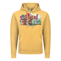 Vintage Mustard blessed teacher school Vintage Hoodie - NancyCooperArtShop