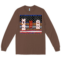 Chestnut America back the red Long Sleeve Tee - TumblerDesignByShophia