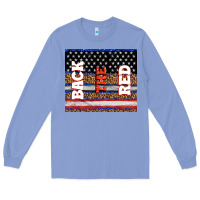 Colony Blue America back the red Long Sleeve Tee - TumblerDesignByShophia
