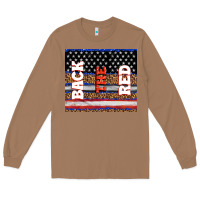 Toasted Coconut America back the red Long Sleeve Tee - TumblerDesignByShophia