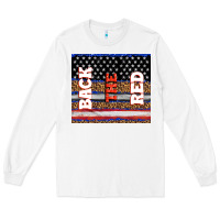 White America back the red Long Sleeve Tee - TumblerDesignByShophia