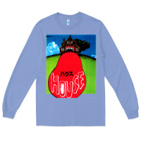 Colony Blue house (hausu) 1977 poster Long Sleeve Tee - tuanDangUi