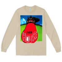 Mushroom house (hausu) 1977 poster Long Sleeve Tee - tuanDangUi