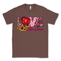 Chestnut valentine's day love like jesus Classic Tee - RanaPortraitStore