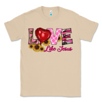 Mushroom valentine's day love like jesus Classic Tee - RanaPortraitStore