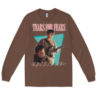 Chestnut vintage style 80s tears for fears design Long Sleeve Tee - tuanDangUi