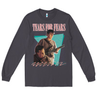 Smoke vintage style 80s tears for fears design Long Sleeve Tee - tuanDangUi