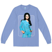 Colony Blue bobbie gentry  vintage style fan design1 Long Sleeve Tee - tuanDangUi