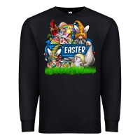 Black easter Premium Sweatshirt - CowhideDigitalArt