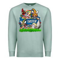 Seafoam easter Premium Sweatshirt - CowhideDigitalArt