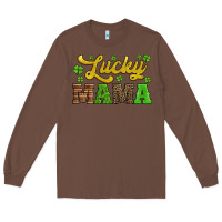 Chestnut lucky mama st patricks day Long Sleeve Tee - Jasminsmagicworld
