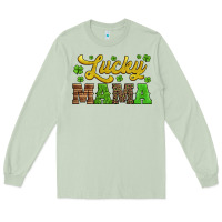 Matcha lucky mama st patricks day Long Sleeve Tee - Jasminsmagicworld
