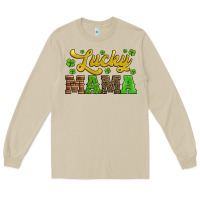 Mushroom lucky mama st patricks day Long Sleeve Tee - Jasminsmagicworld