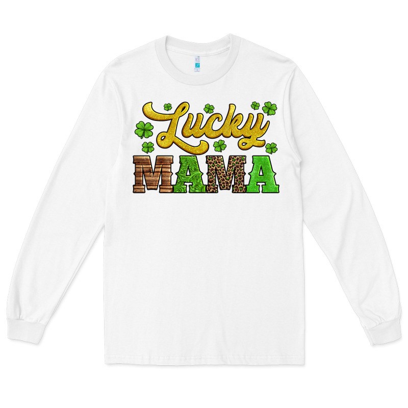 Lucky Mama St Patricks Day Long Sleeve Tee by Jasminsmagicworld | Teevron
