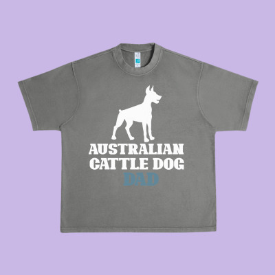 Australian Cattle Dog Urban Heavy Tee Designed By Bettercallsaul