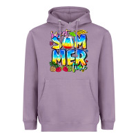 Lavender summer time Heavyweight Hoodie - CowhideDigitalArt