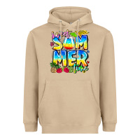 Mushroom summer time Heavyweight Hoodie - CowhideDigitalArt