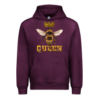 Mauve Wine queen bee Urban Hoodie - Artiststas
