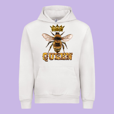 Queen Bee Urban Hoodie Designed By Artiststas