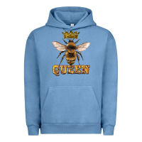 Pigment Pebble Blue queen bee Urban Hoodie - Artiststas