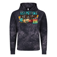 Cloud Black assistant principal Vintage Hoodie - NancyCooperArtShop