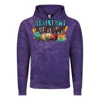 Cloud Purple assistant principal Vintage Hoodie - NancyCooperArtShop