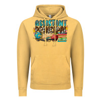 Vintage Mustard assistant principal Vintage Hoodie - NancyCooperArtShop