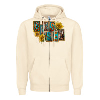 Sandshell Western Blessed Zipper Hoodie - FaDigitalArtStudio