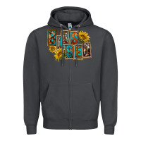 Smoke Western Blessed Zipper Hoodie - FaDigitalArtStudio