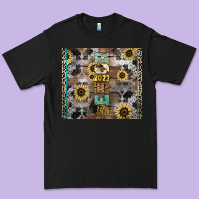 Senior 2023 Western Premium Tee Designed By Nancycooperartshop