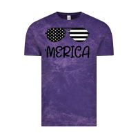 Cloud Purple Merica Vintage Tee - Bettercallsaul