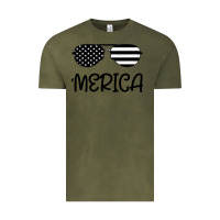 Vintage Olive Merica Vintage Tee - Bettercallsaul