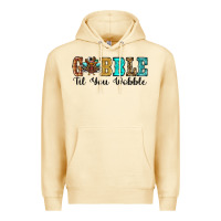 Pina Colada gobble til you wobble thanksgiving turkey Premium Hoodie - RanaPortraitStore